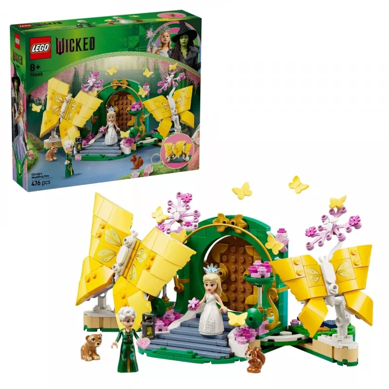LEGO ehituskomplekt Wicked 75688 Glindani pulmapäev — temaatiline komplekt, mudel 75688