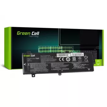 Aku roheline Cell LE118 Lenovo Ideapad 310-15 jaoks (7,6 V, 3500 mAh, 4-elemendiline, LiPo, must)