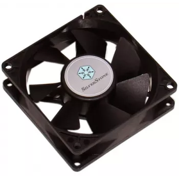 Silverstone FN81 arvutikorpuse ventilaator Must