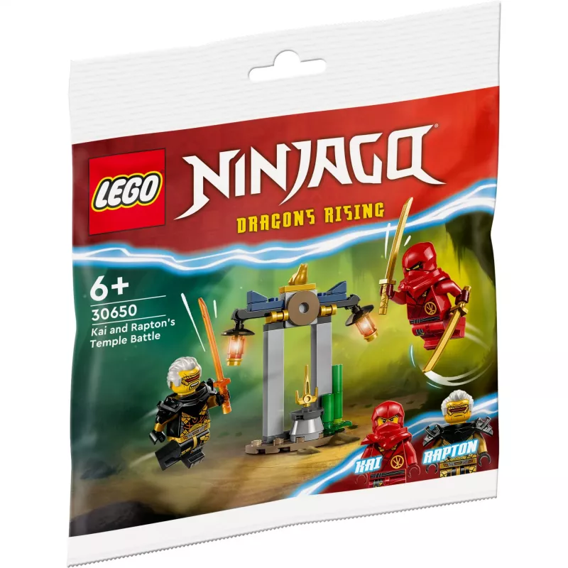 30650 Ninjago Kais and Raptons Duell im Tempel, ehitusmänguasja polükott