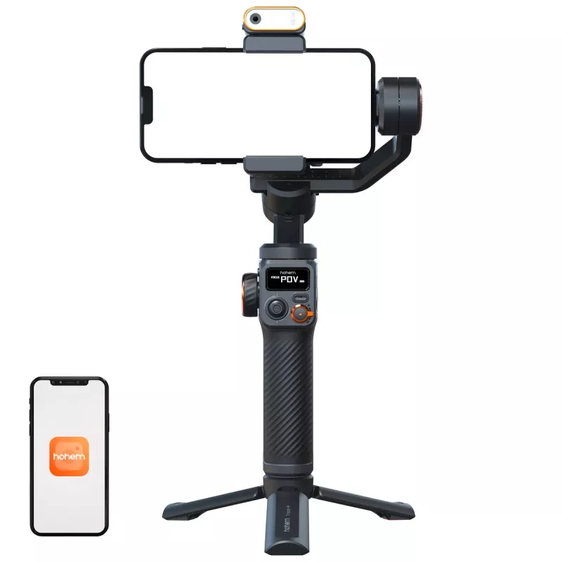 Nutitelefoni kaamera stabilisaator Hohem iSteady M6 Kit must 2600 mAh