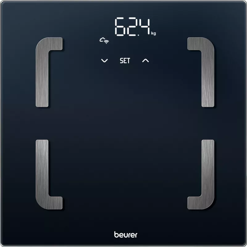 Beurer BF 880 WIFI analüüskaal Kaaluvahemik (max.)=180 kg Must (76008)