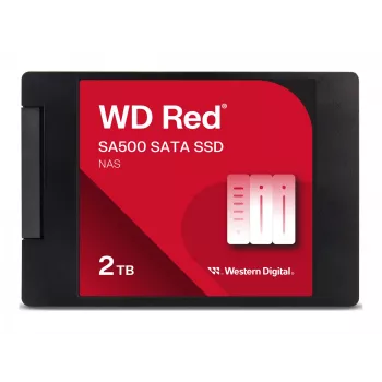 SSD Drive Western Digital Red SA500 2TB 2.5tolli SATA III, 3D NAND, NAS