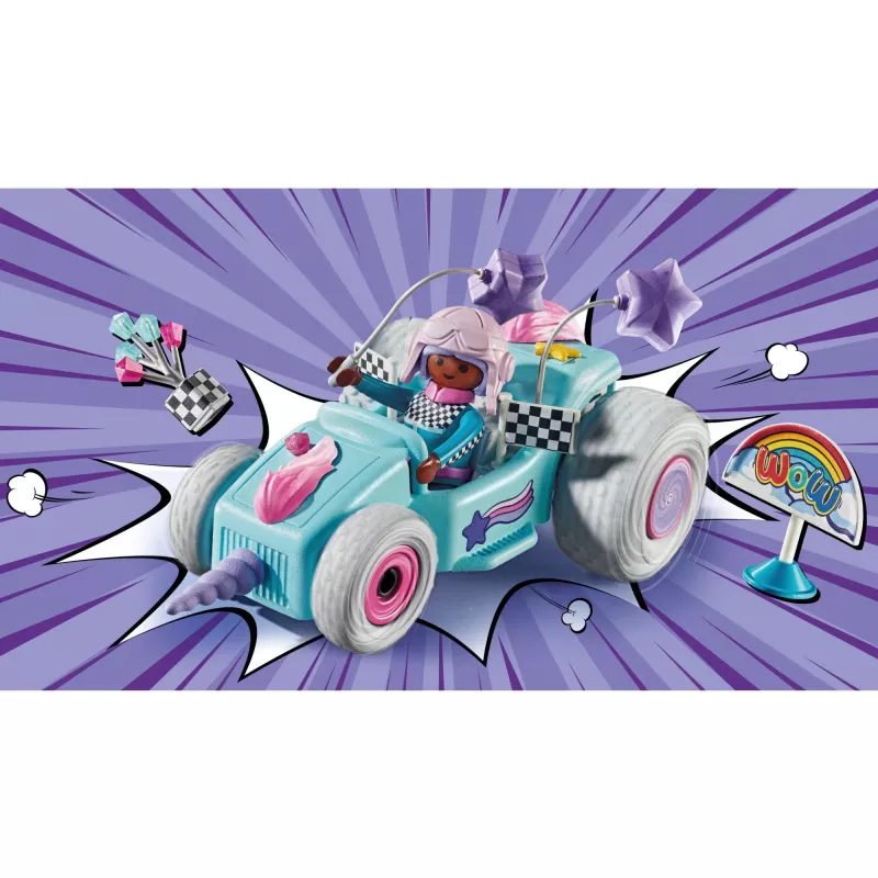 figuurid set Funstars 71635 Racing Unicorn