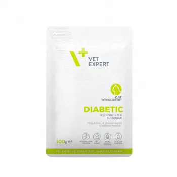 VET EXPERT Veterinary Diet Diabetic Cat - märgtoit kassidele - 100 g