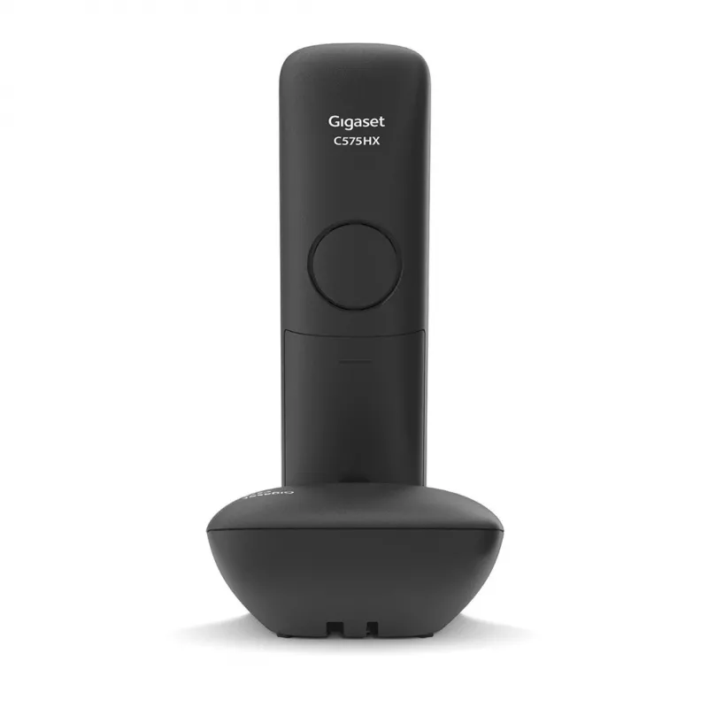 Gigaset C575 Analoog-/DECT-telefon kõne tuvastusega Must