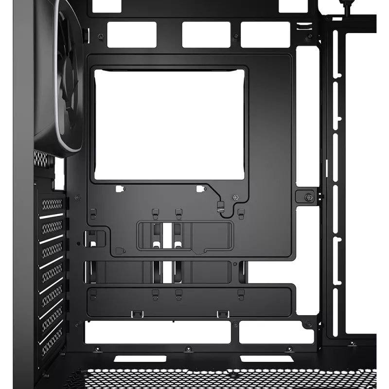 PC-ümbrise Sharkoon AK5G RGB Midi Tower must