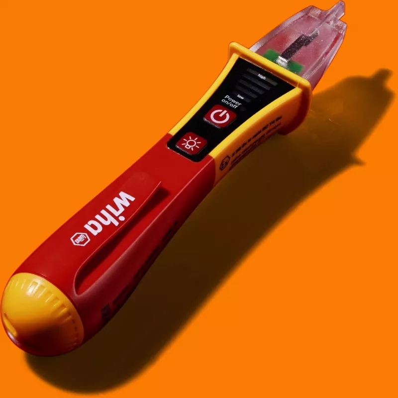 Kontaktivaba pingetester Wiha SB2551301 LED-indikaatoriga, pliiatsitüüpi detektor