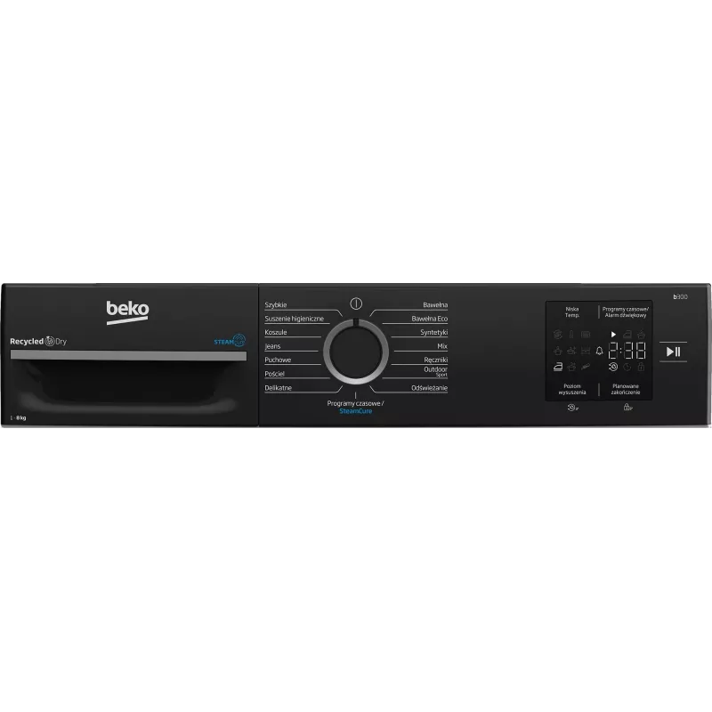 BEKO BM3T3823WBW saleda mudeliga riidekuivati
