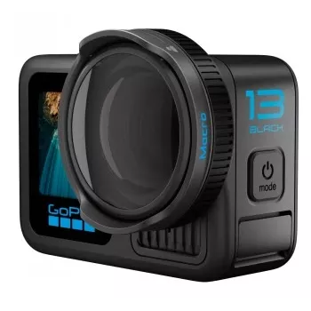 GoPro makroobjektiiv HERO13 must 20mm 100mm 100mm