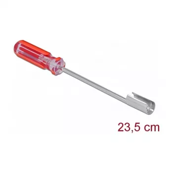 Paigalduskomplekt DeLOCK 90516 punane roostevaba teras