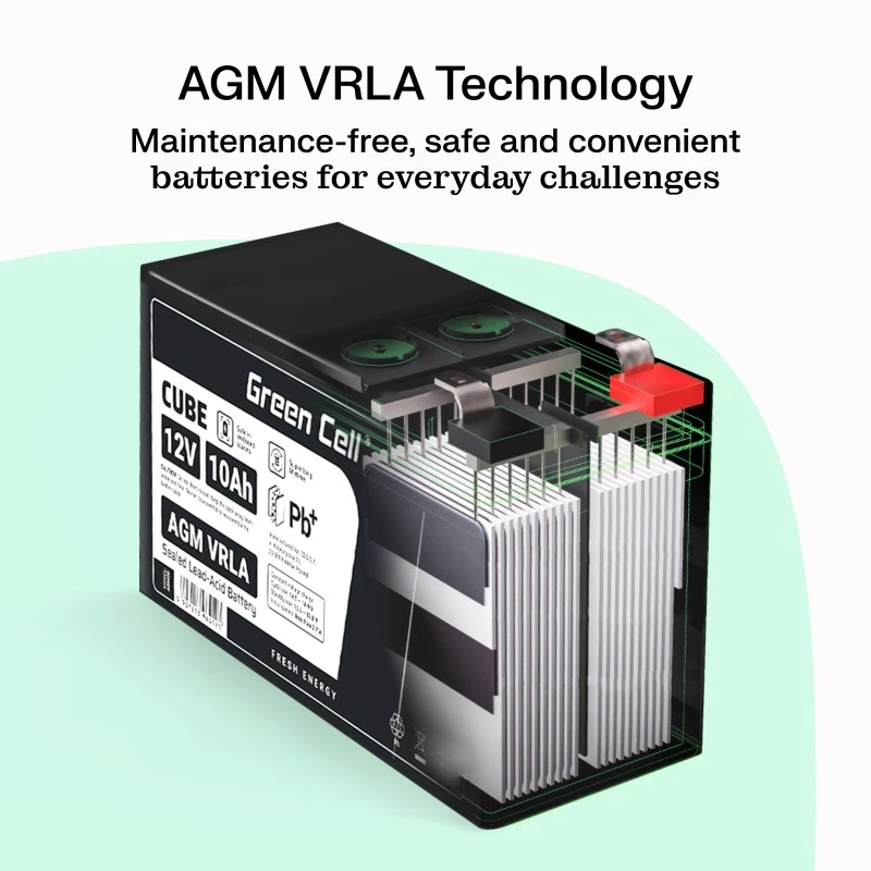 Aku AGM VRLA 6V 4Ah IP54