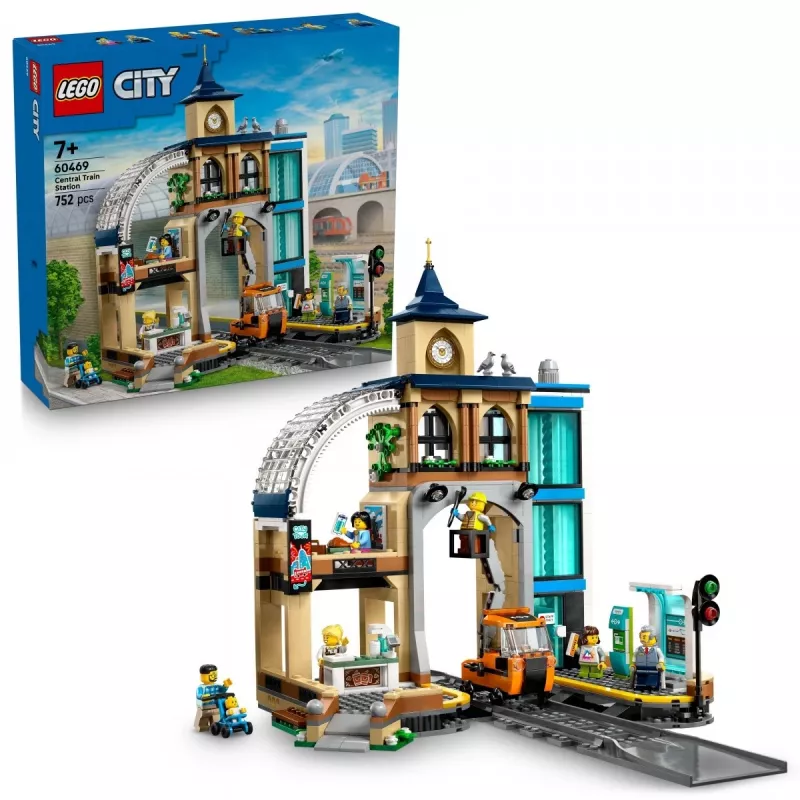LEGO CITY 60469 Keskraudteejaam
