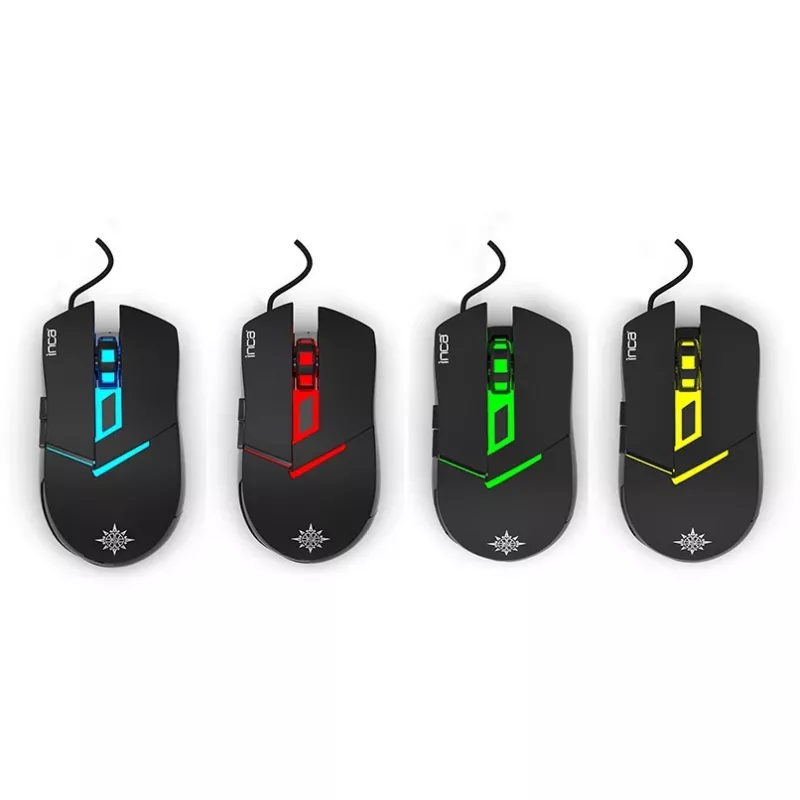 Cian Technology GmbH Cian INCA RAINBOW EFFECT MECHANICAL FEEL GAMING klaviatuur & hiir SET