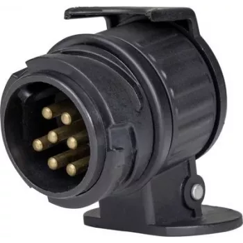 Haagise juhtmestiku adapter AS Schwabe 60439 13-kontaktiliselt 7-kontaktilisele