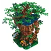 LEGO komplekt LEGO IDEAS 21318 Puumaja 3-ühes ehitus — modulaarne puumaja mudel, mitme ehitusega komplekt