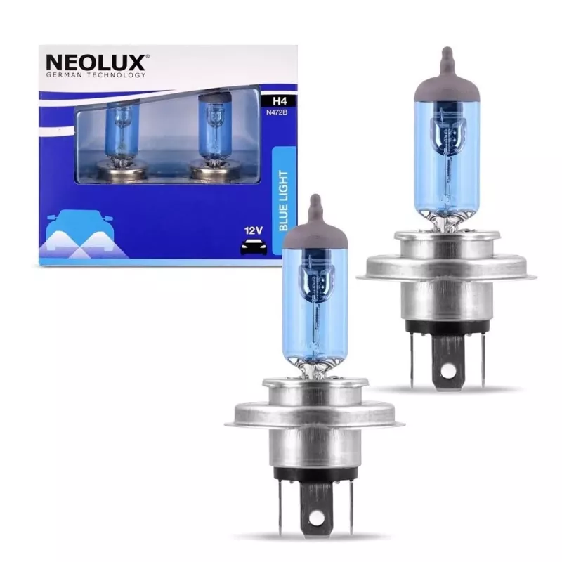 Neolux Blue Light H4 12 V 60/55 W, 2 tk.