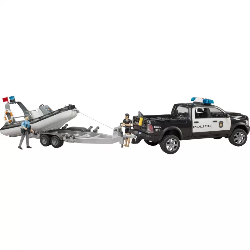 Dodge RAM 2500 politseipikap paadiga