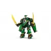 LEGO NINJAGO komplekt 71845 Lloyd’s Jet Mech — 1112 tükki, 5 minifiguuri, liigutatavad tiivad, kõrgus 240 mm
