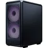 PC Case Cooler Master MasterFrame 500 Mesh Midi Tower — Must, läbipaistva küljega, toetab ATX/EATX, 2x200mm ees, 1x120mm taga