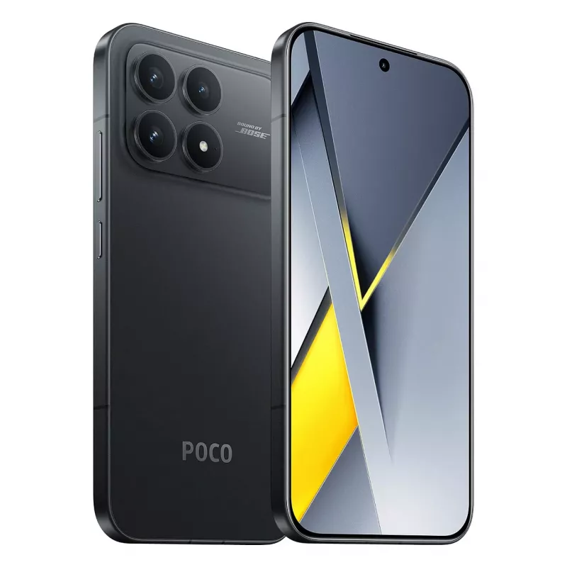 POCO F8 Pro 5G Dual SIM nutitelefon, 12 GB RAM, 256 GB, must (MZB0M3ZEU)