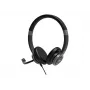 PORT CONNECT | Stereo USB Headphone PRO ON'R 300 | Juhtmega | Kõrvapealsed | Mürasummutus | Must