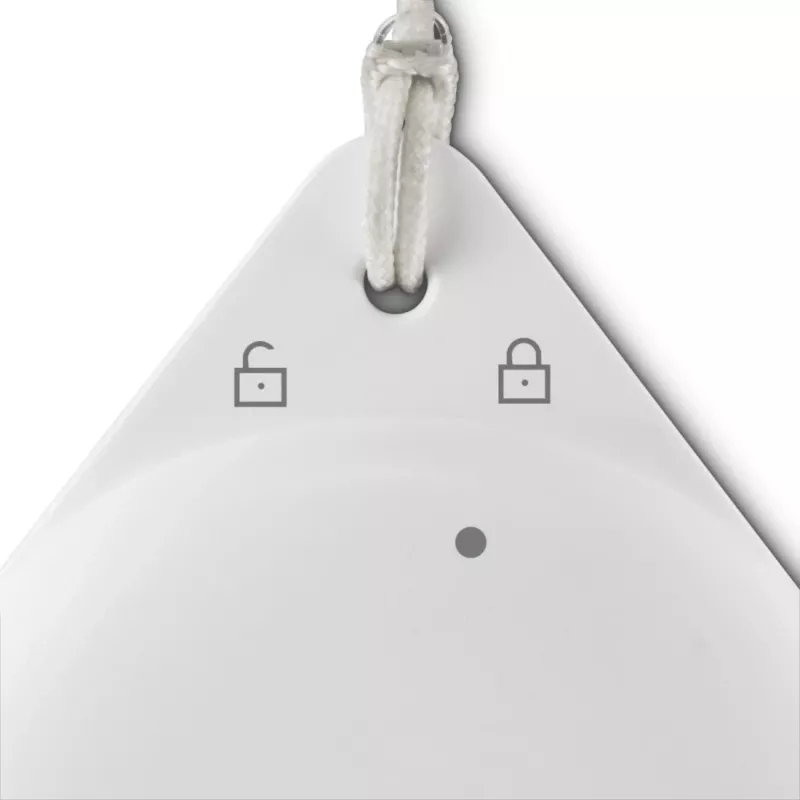 HAMA Item Finder 00185815 Bluetooth Apple Find My rakendusele, valge — jälgija isiklike esemete leidmiseks