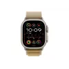 APPLE Watch Ultra 2 GPS + Cellular 49mm Natural Titanium korpus koos Tan Alpine Loop - väike