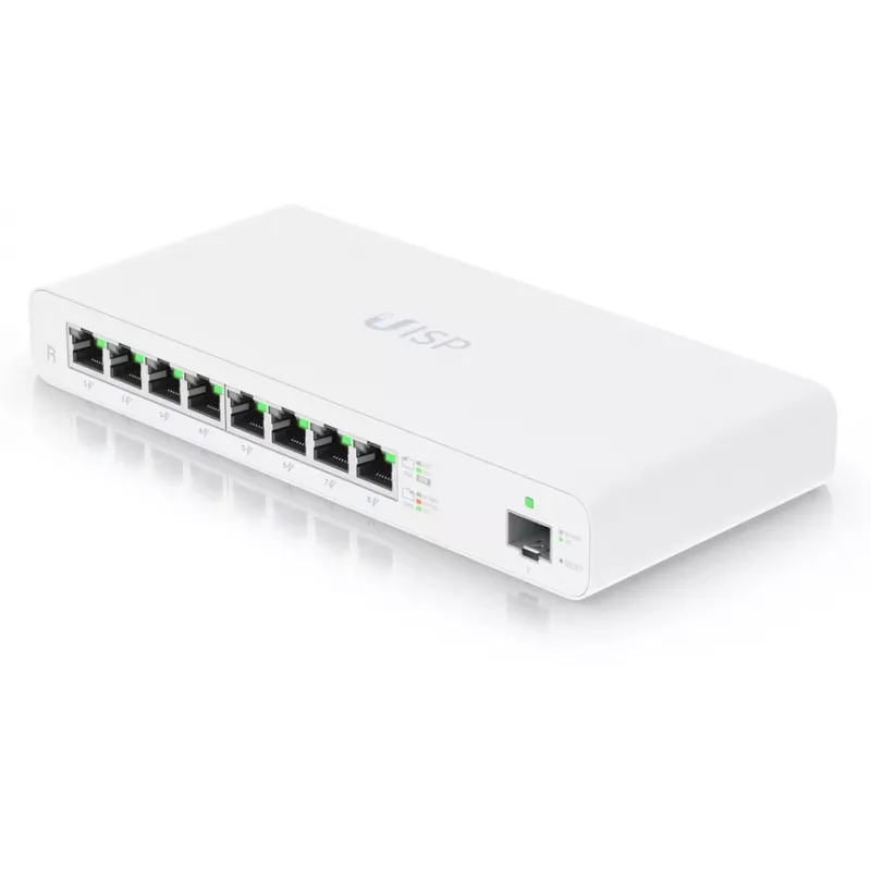 Ubiquiti UISP ruuter, juhtmega ruuter, Gigabit Ethernet, valge