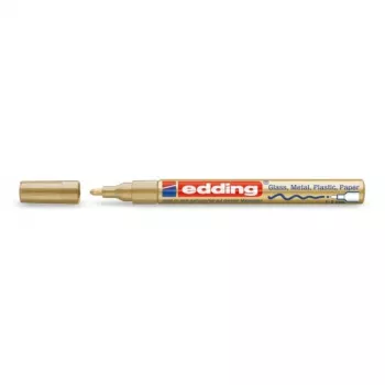Edding 751 kuldne marker kuldne valge 1 mm