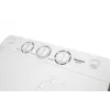 Pooleautomaatne pesumasin Ravanson XPB-700 — pealtlaetav, 4 kg mahutavus, 1400 p/min tsentrifuug, valge