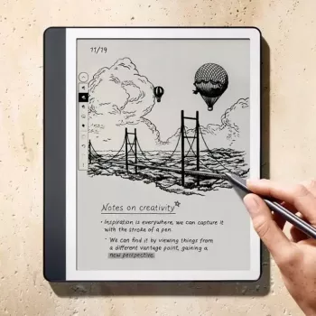 Amazon Kindle Scribe 32GB Premium Pen 2024 Tungsten