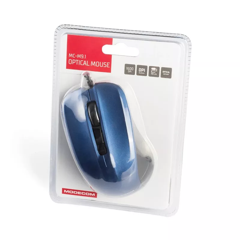 Hiir Modecom MC-M9.1 USB Type-A optiline mõlemakäeline
