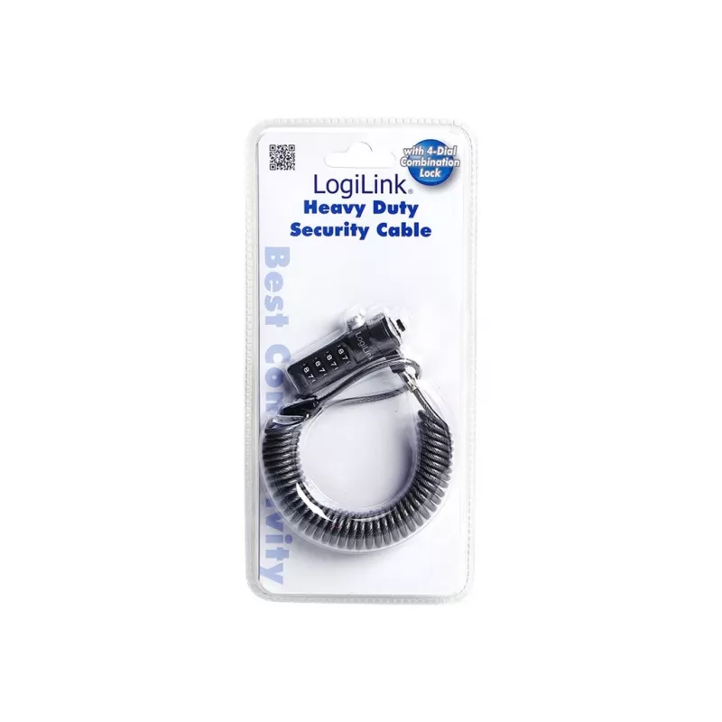 LogiLink NBS004 Kaablilukk Must 1,8 M
