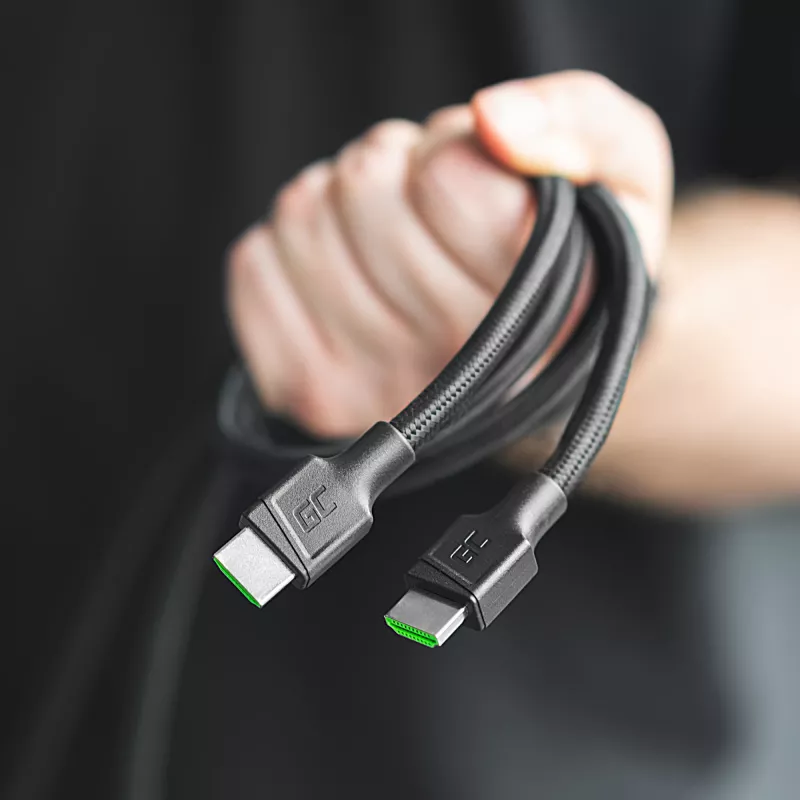 Green Cell HDGC02 HDMI-kaabel 3 m HDMI tüüp A (Standardne) Must (HDGC02)