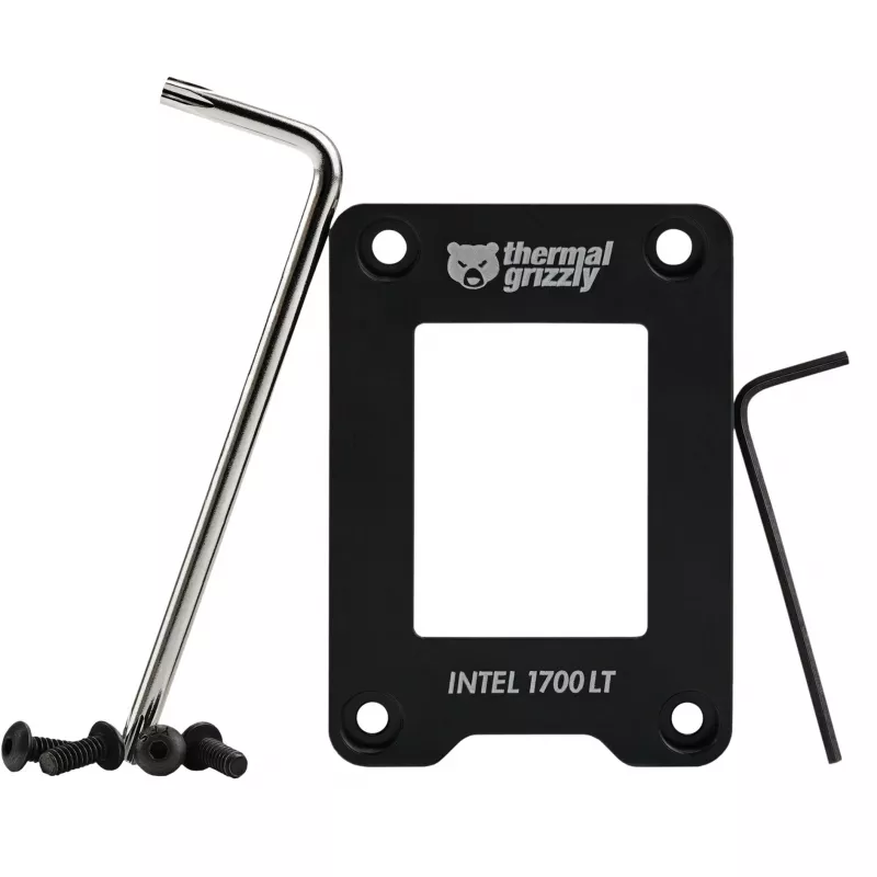Thermal Grizzly CPU Contact Frame Intel 1700 LT — kinnitusraam Intel LGA 1700 jaoks