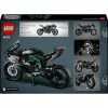 LEGO Technic mootorratta mudel Kawasaki Ninja H2R 42170 — 1:1 mõõtkavas koopia, 643 tükki, juhendileht, alates 10. eluaastast