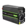 Qoltec Monolith toiteadapter/inverter Auto 600 W must