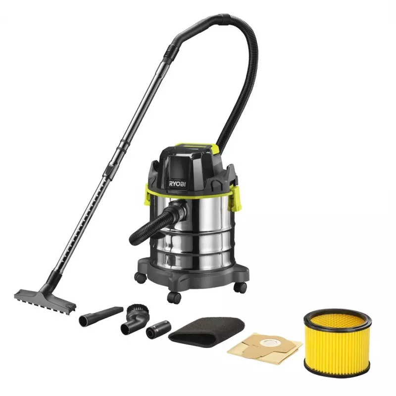 RYOBI R18WDV-0 tolmuimeja 18V One+ Must, roheline