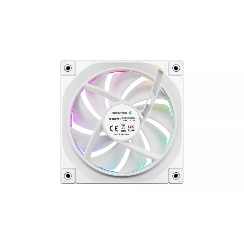 DeepCool FL12R WH ARGB 120mm korpusventilaatorid 3-pakk