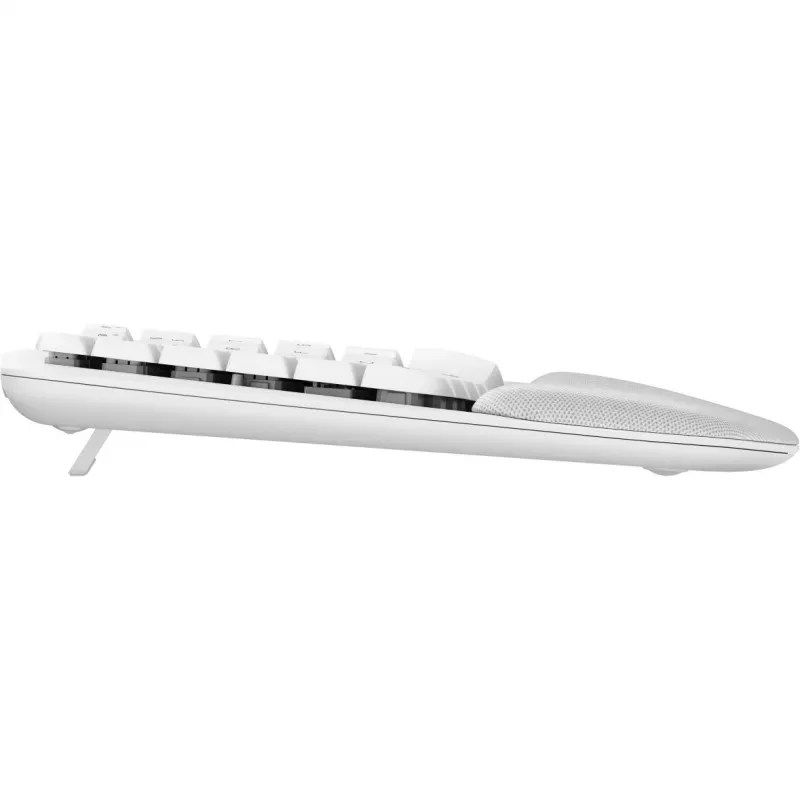 Klaviatuur Logitech Wave Keys for Mac QWERTZ Saksa Valge