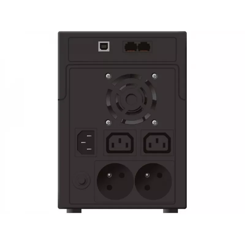 PowerWalker VI 2200 LCD/FR Katkematu toiteallikas (UPS) Double-c