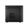 PC korpus NATEC Helix Mini Torn Must — microATX/Mini-ITX, 3x3,5 tolli + 5x2,5 tolli, 33 cm GPU, USB-C/USB-A pordid
