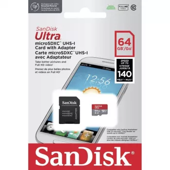 Välkmälukaart SANDISK SDSQUAB-064G-GN6TA 64GB