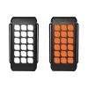 Logilink - Päikeseenergia-akupank - taskulamp - Li-Pol - 10000 mAh - 18 W - 3 A - PD 2.0, QC 3.0, ülikiire laadimine - 2 väljundporti (USB Type A, 24-pin USB-C) - kaablil: USB (PA027)