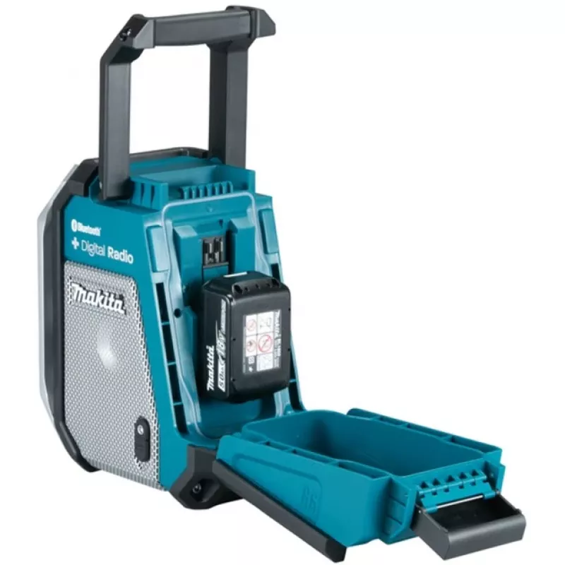MAKITA RAADIO 12/14,4/18V DMR115 FM/DAB BLUETOOTH AUX USB