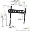 Vogels | Seinakinnitus | MA3010-A1 | Kallutatav | 32-55 tolli | Maksimaalne kandevõime 40 kg | Must