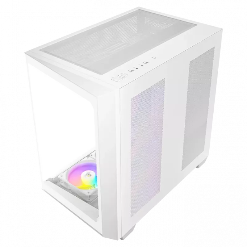 Antec C5 - Midi Tower - arvuti - valge - ATX - ITX - micro ATX - klaas - plastik - teras - 3x 120 mm (0-761345-10034-2)