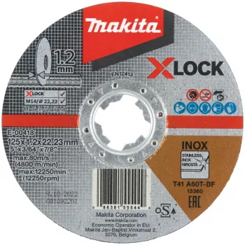Makita - Lõikeketas - roostevaba terase jaoks - 125 mm - tera: A60T