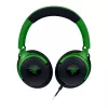 Juhtmega mänguri peakomplekt Razer Kraken V4 X — supra-auraalne, 20–20000 Hz, 1,8 m kaabel, 310 g, must/roheline